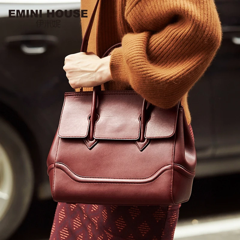 EMINI HOUSE модный из кусочков кожи роскошные сумки женские дизайнерские