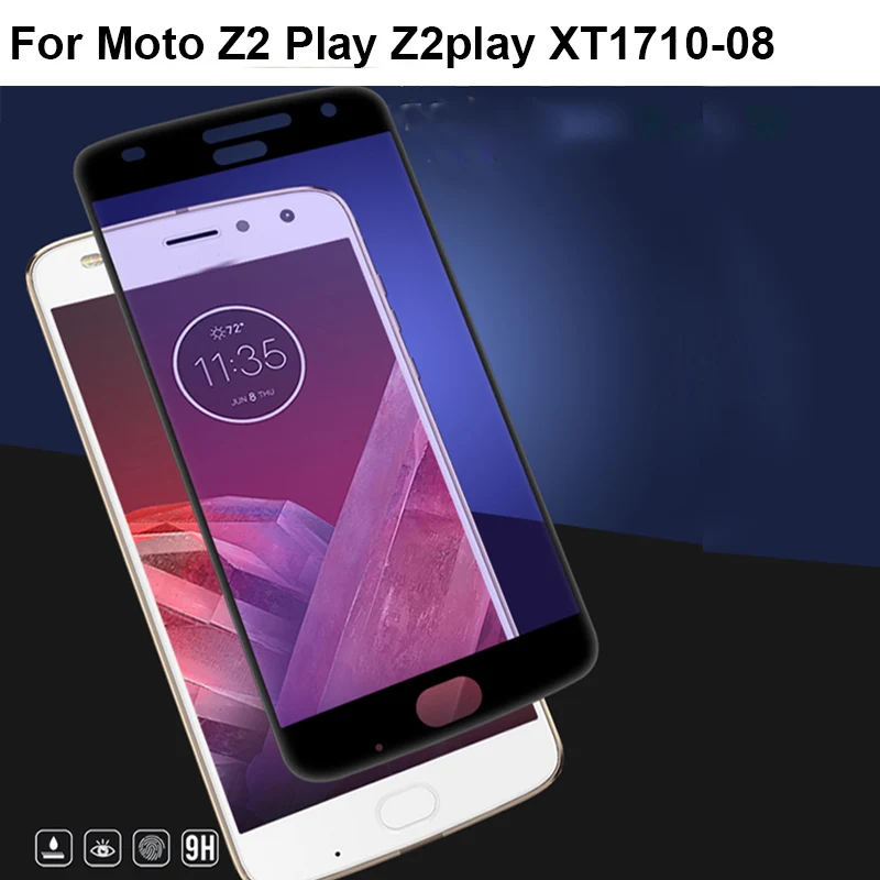 Ультратонкое закаленное стекло 9H для Moto Z2 Play Z 2 play|Защитные стёкла и плёнки