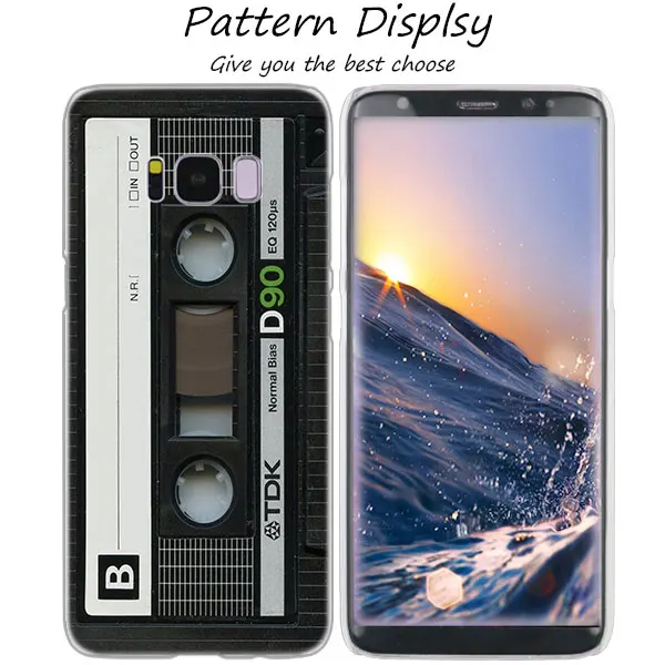 MLLSE классический старый кассета модный прозрачный чехол для samsung Galaxy S10 Lite S9 S8 Plus S7 S6 Edge S5 S4 Mini чехол