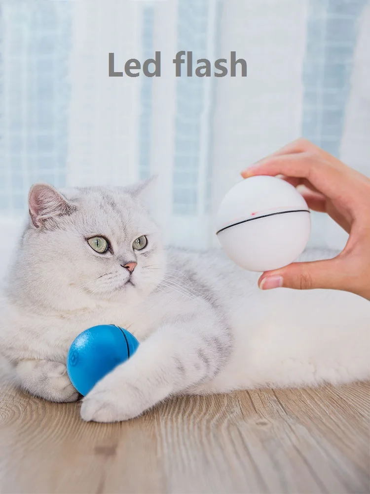 Led Pet электрическая Умная игрушка для кошки в виде шара автоматическая вспышка