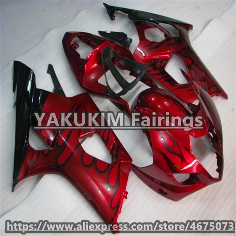 Обтекатели ABS для SUZUKI GSXR1000 k3 2003 2004 мотоциклов GSXR 1000 03-04 GSX R обтекатели кузова под
