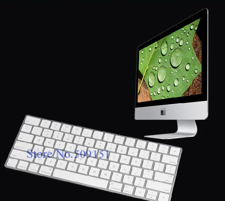 Силиконовый чехол для клавиатуры iMac с английской раскладкой 2017|Чехлы клавиатуры|