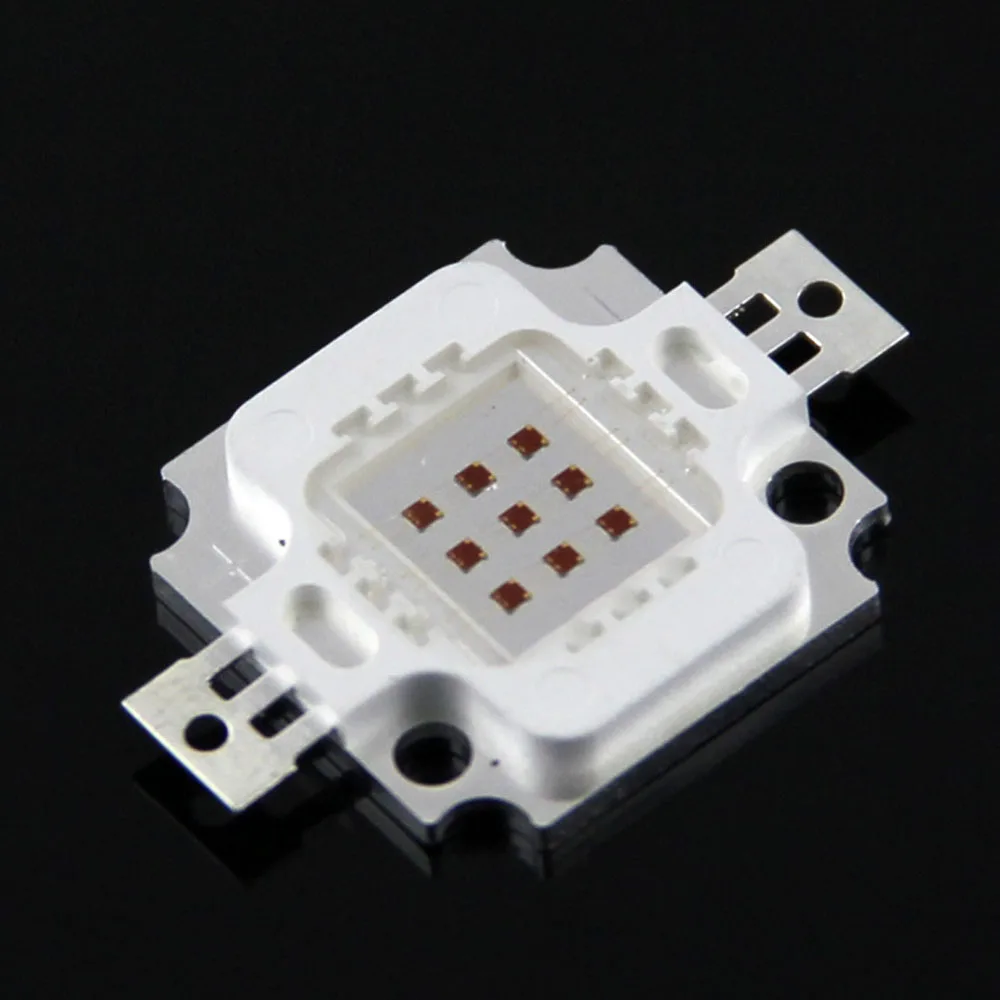 10 шт./лот Вт LED SMD Чип фиолетовый (ultra violet)/красный/зеленый/желтый/rgb/белый/теплый