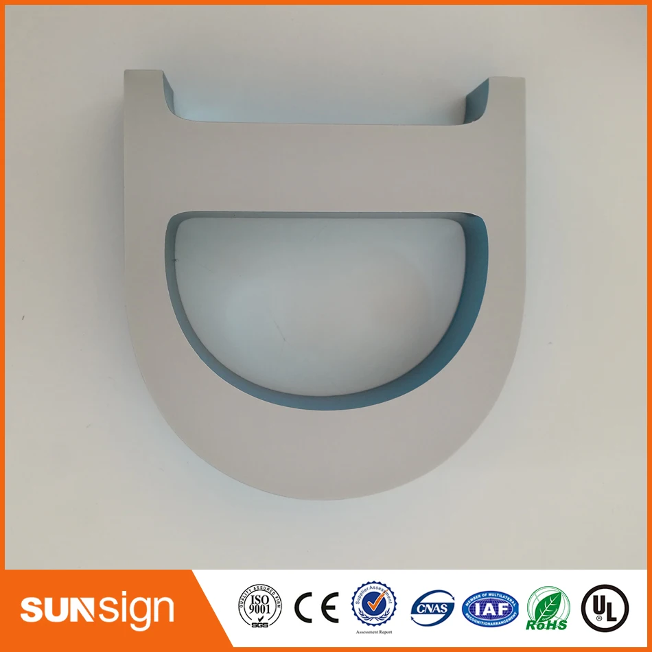 Рекламный пластиковый или акриловый светильник с надписями|lighted letters sign|letter signlight