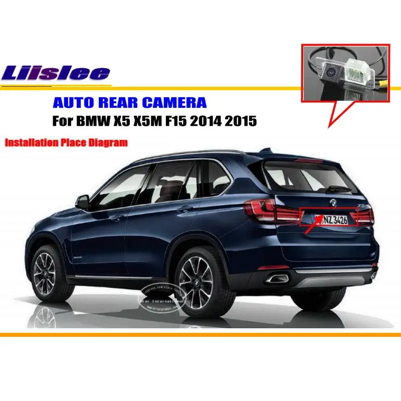 Автомобильная камера заднего вида для BMW X5 X5M F15 2014 2015 парковки автомобильные