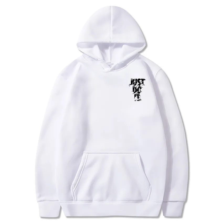 Толстовка July Мужская повседневная однотонная с логотипом на выбор|Мужские