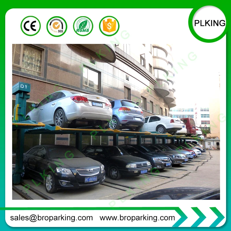 Двухстоечный парковочный подъемник PLKING с сертификатом CE парковочные 4