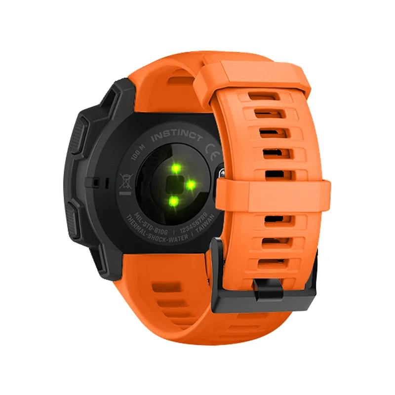 22 мм спортивные часы силиконовый ремешок для Garmin Instinct JLRL88 | Электроника