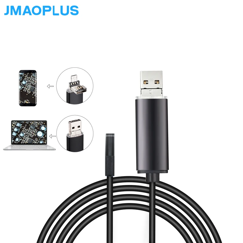 720 P эндоскоп 8 мм мини трубка камера Usb телефон эндоскопическая Мобильный для Windows