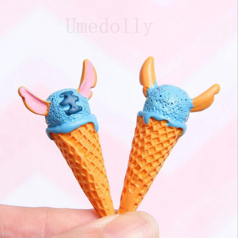 2 шт. Мини мультфильм Мороженое пищевые аксессуары для 1/6 Blyth Barbies BJD Miniture кукольный