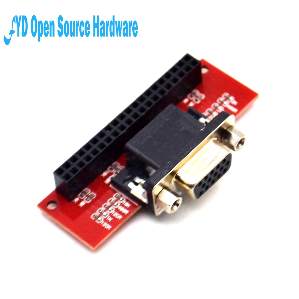 1 шт. новая версия VGA666 плата адаптера DPI модуль dtoverlaid для Raspberry Pi 3B / 2B B + A