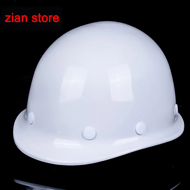 

Frp Hard Hat Crack Proof Safe Construction Site Safety Helmet Anti Vibrate Smash Crush 4 Colors Fashion Free Print