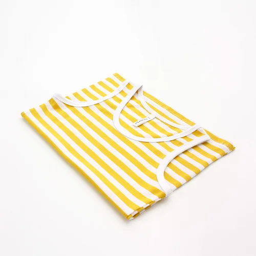 yellow Футболка для девочек, детские футболки для мальчиков, детские футболки ярких цветов, топ для девочек, хлопковый жилет, детское нижнее белье, майки для малышей 2-11 лет - Цвет: yellow