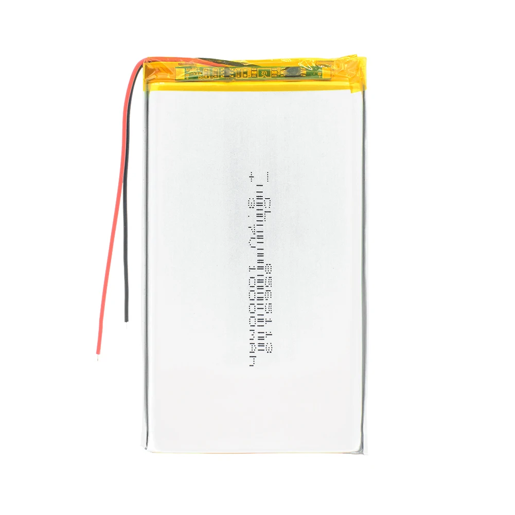 1/2/4 шт 3 7 v 10000mAh 8565113 4 45x2 56x0 33 &quotлитий полимерный аккумулятор Li ion Po цифровая камера