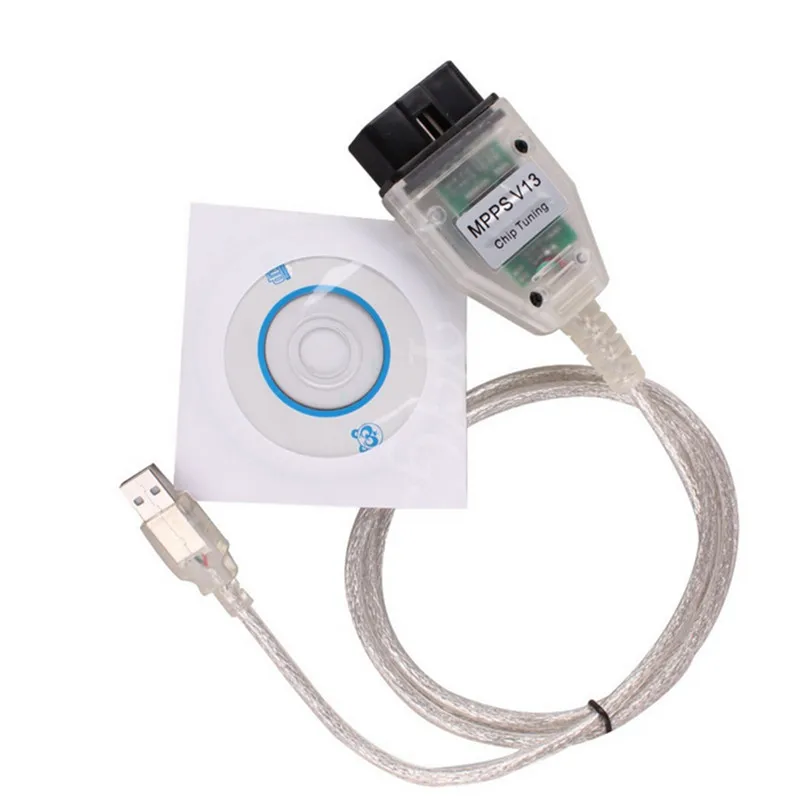 SMPS MPPS V13.02 V13 K CAN Flasher Чип тюнинг ECU программист перекарта OBD2 OBDII диагностический USB
