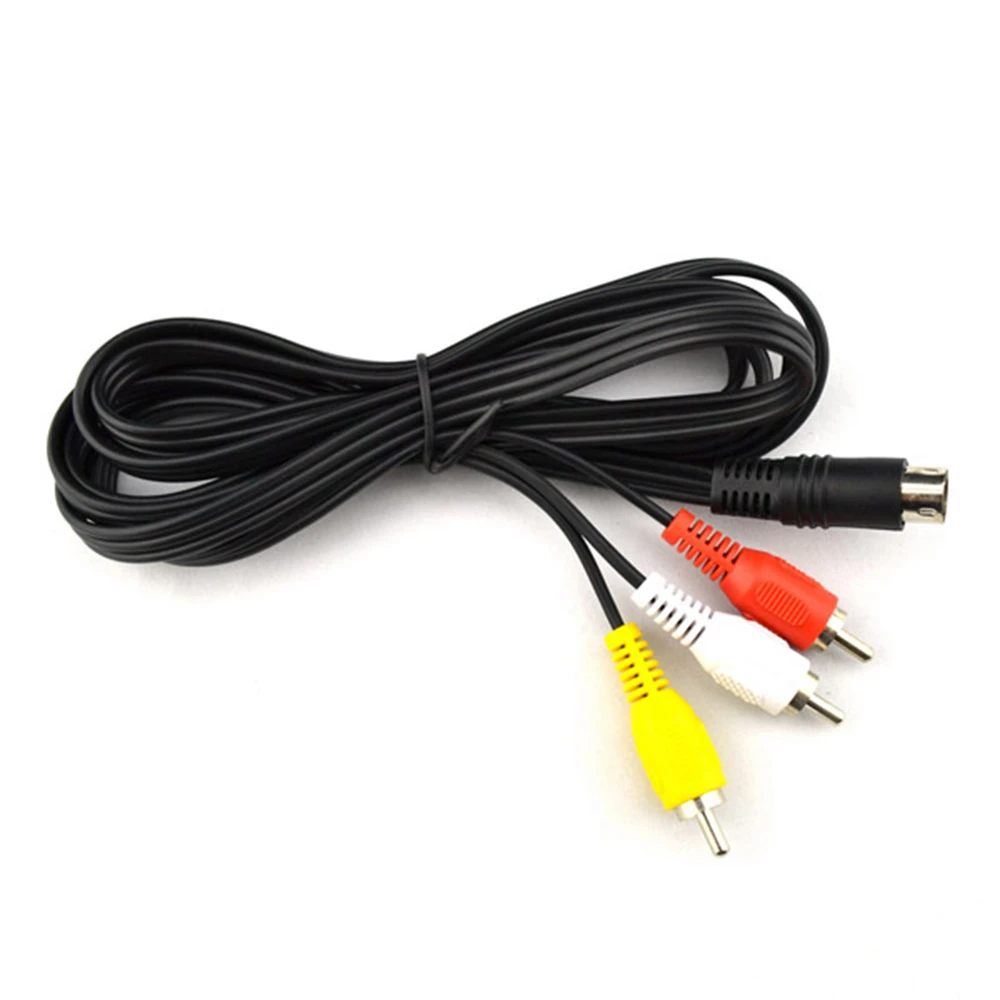 

BUKIM 20 pcs For Sega Genesis 2 3 Audio Video AV Cable Cord RCA Cable for Mega Drive MD 2 3