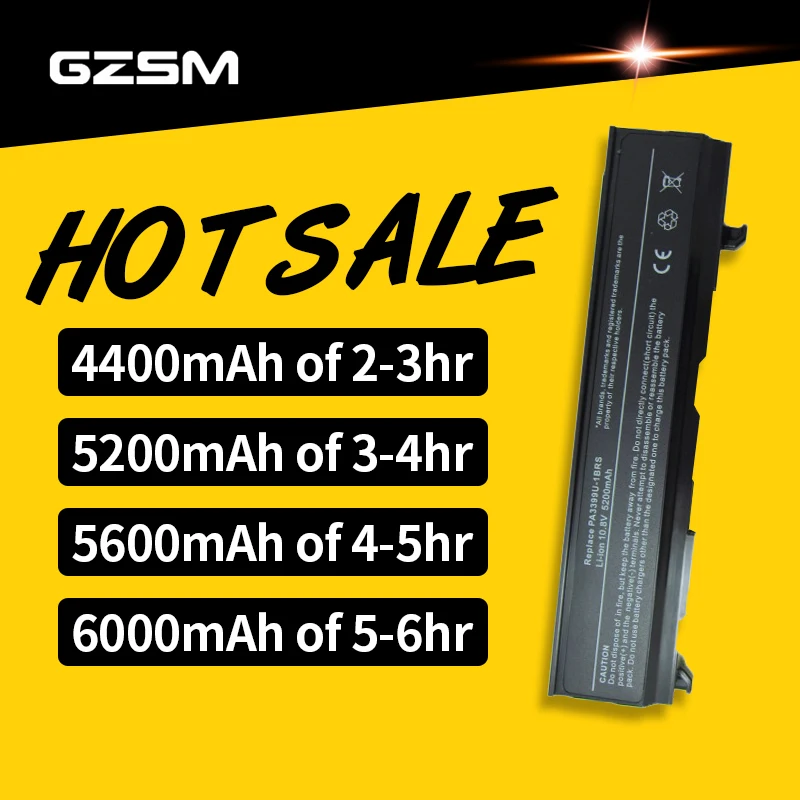 Аккумулятор HSW 5200 мАч для Toshiba Equium Satellite A100 M50 PA3399U 2BRS 1BAS аккумулятор 1BRS|battery for