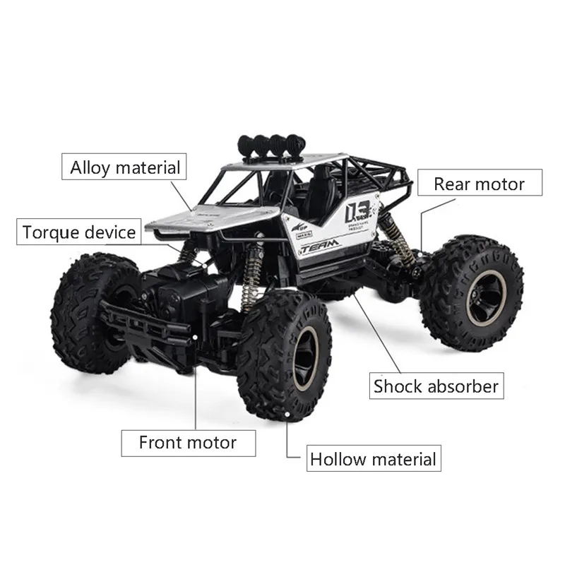 Радиоуправляемый автомобиль 1:16 мини 4WD Rock Crawlers вождение автомобиля двойные