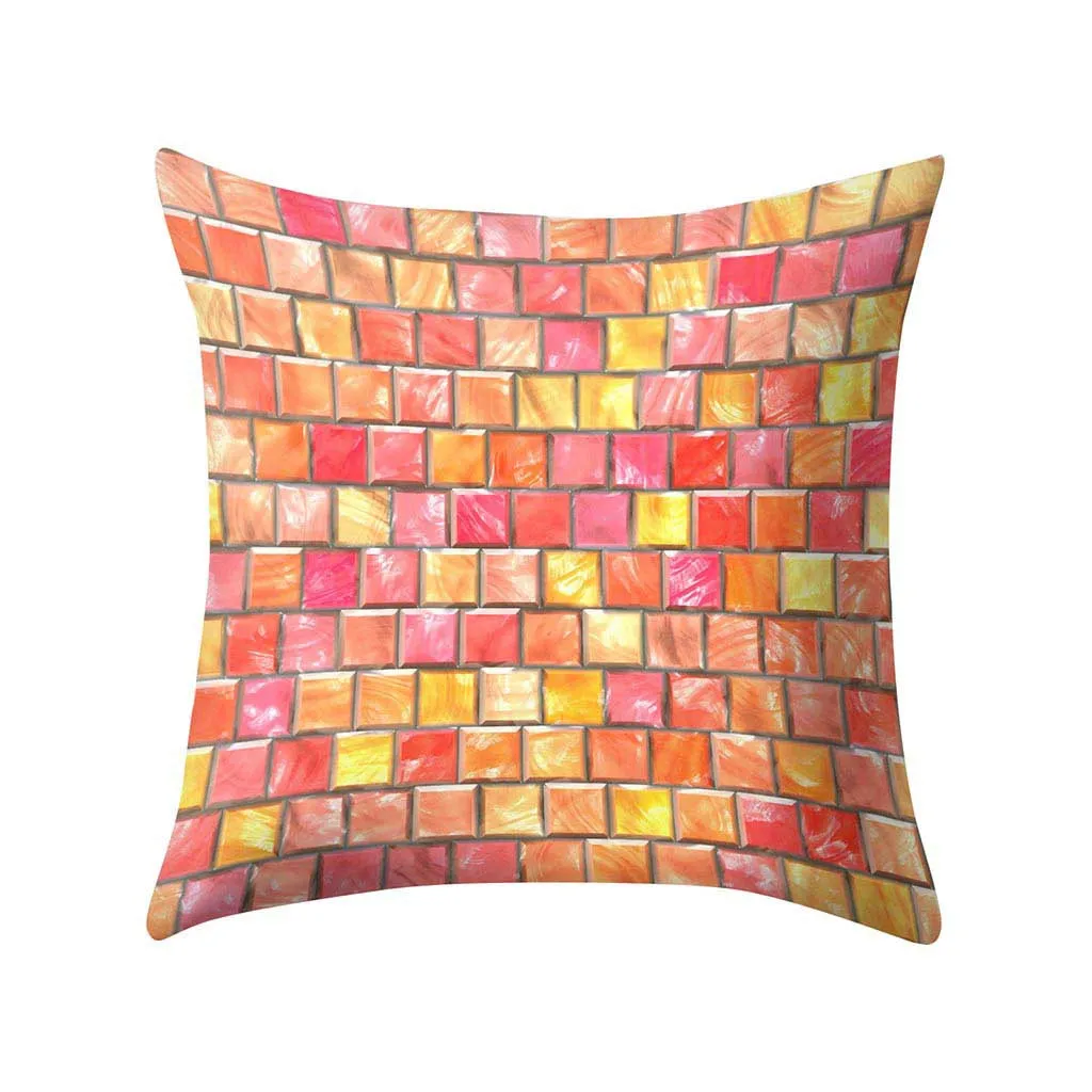 Gajjar визуальный эффект цвет наволочка яркие цвета декоративные наволочки funda de