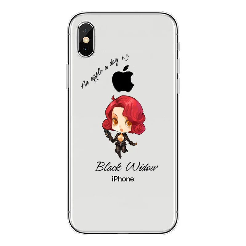 Чехол для телефона Marvel Мстители Бэтмен DC Comics супергерой Мягкий силиконовый