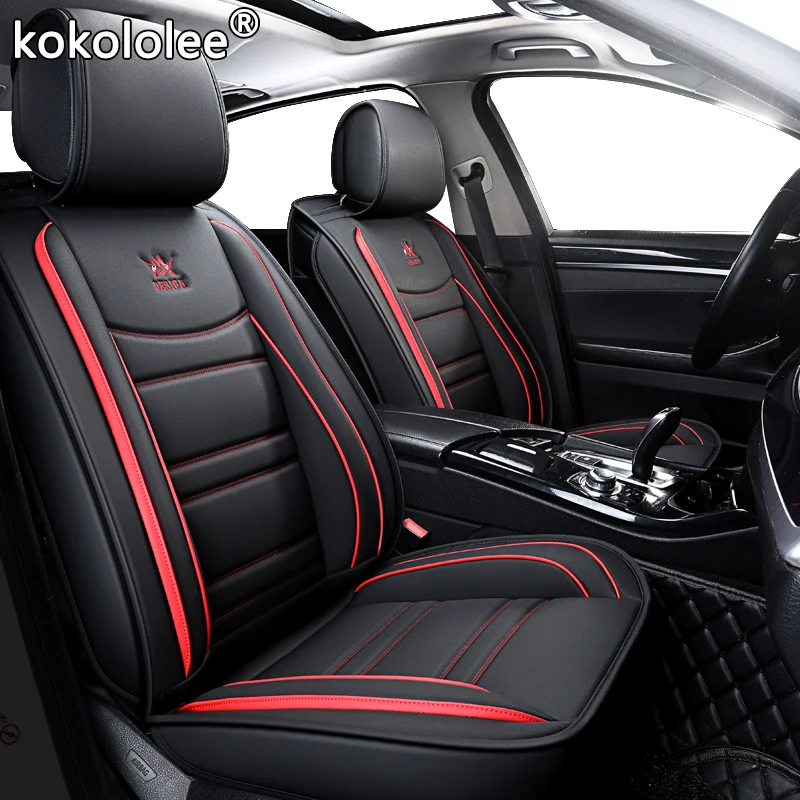 Кожаный чехол для автомобильного сиденья kokololee Toyota rav4 wish Prado mark auris prius camry corolla crown