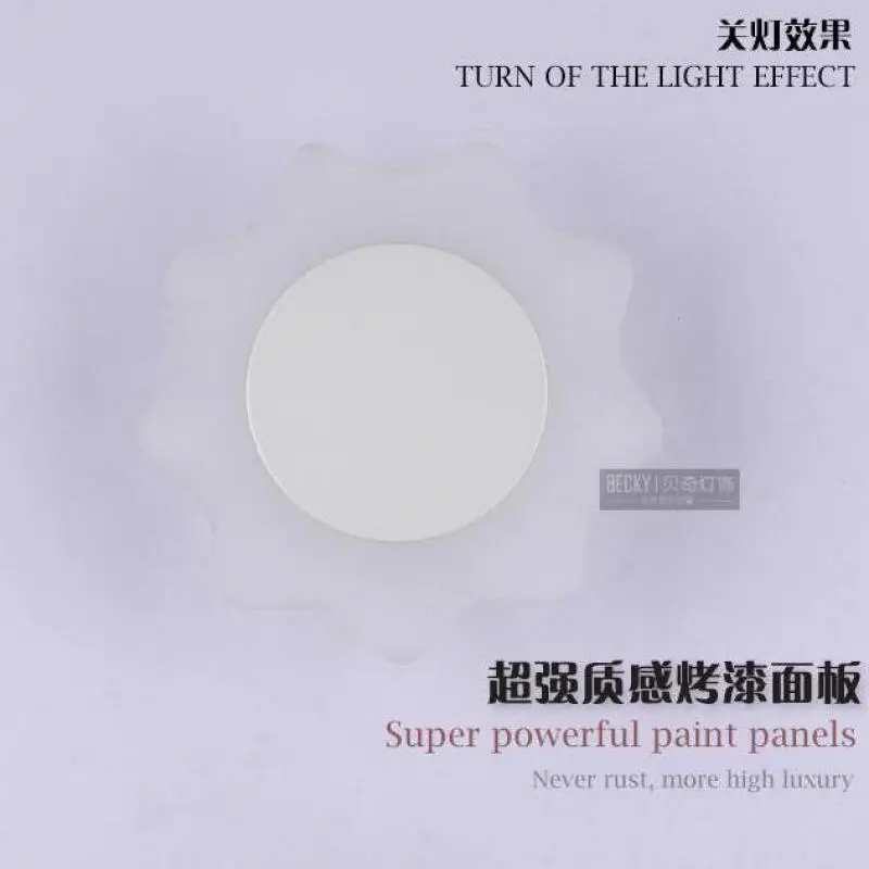 Светодиодный новый настенный светильник в виде подсолнуха бра ванная комната