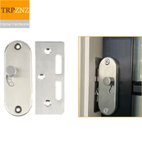 new design sliding door lockvertical bolt latchhook lockfor wooden door aluminum alloy dooreasy to installhome hardware