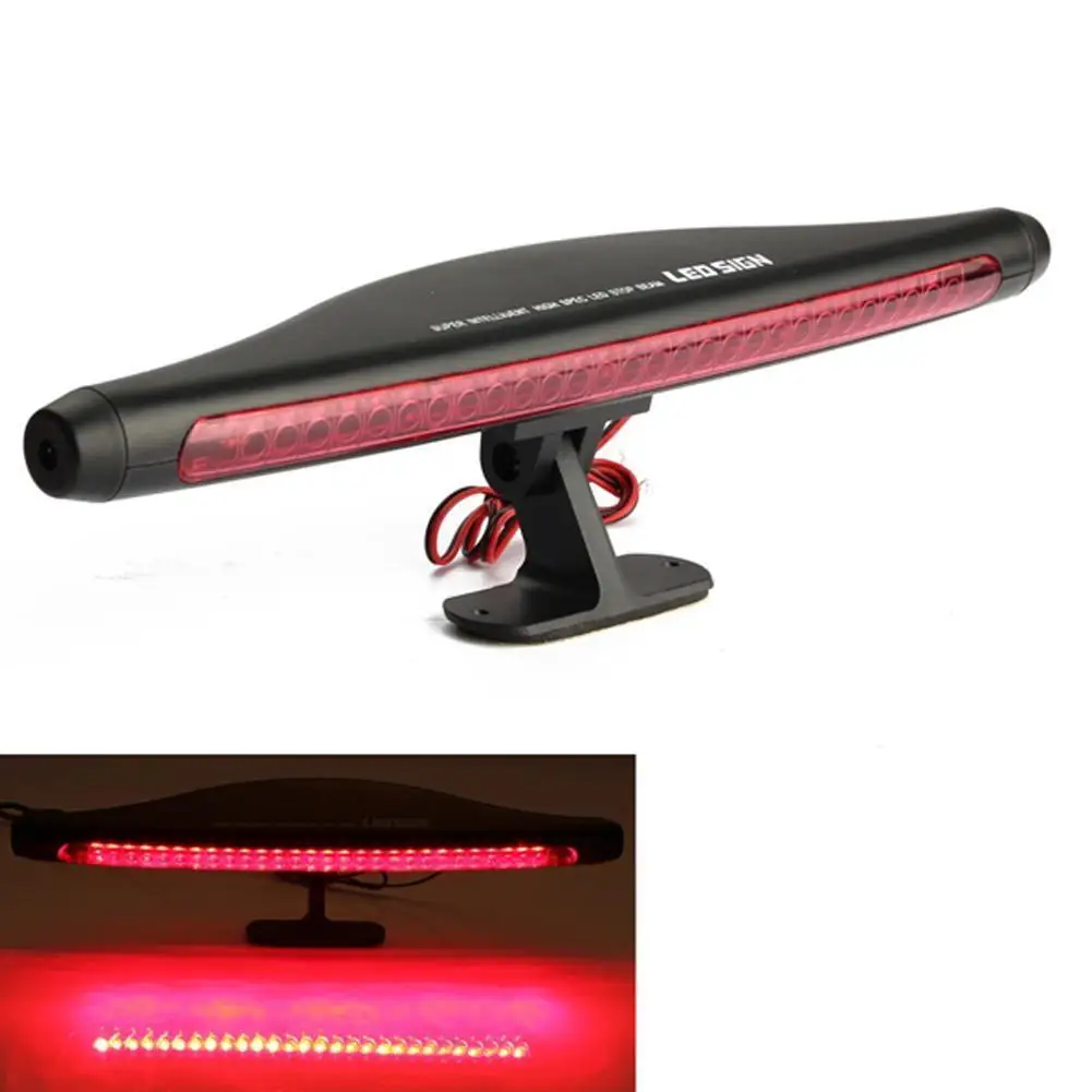 YILONGFAN 12V Red 28 LED Car Auto Universal Brake Lights Third 3RD Rear Tail Light High Mount Fog Stop Warning Lamp Bulb | Автомобили и
