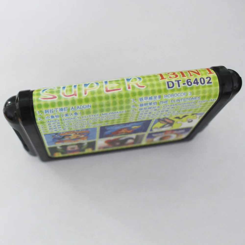 

Игровая карта 13 в 1 16 бит MD для Sega NTSC system
