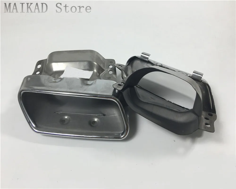 1 пара/2 шт. выхлопная труба планки Обложка для Mercedes Benz W164 ML280 ML300 ML320 ML350 ML420 ML450 ML500