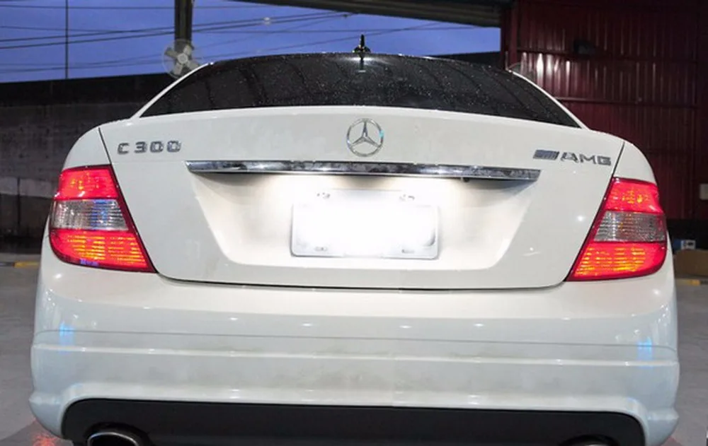 ANGRONG 18 SMD светодиодный задний номерной знак светильник Mercedes C E CLS SLK Class|Фара для