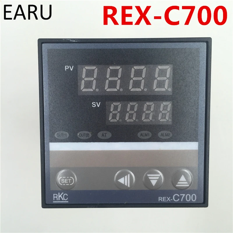 Контроллер температуры печи RKC 220 В перем. Тока термопара C700 PT100 K универсальное