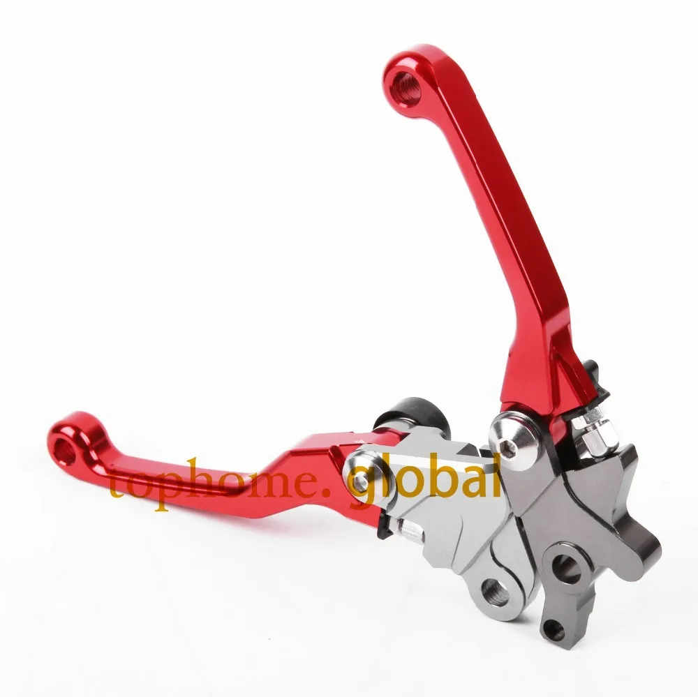 

Motorcycle Accessories One Pair Top quality CNC Pivot Brake Clutch levers Set For Honda SL230 1997-2004 Red 2003 2002 2001