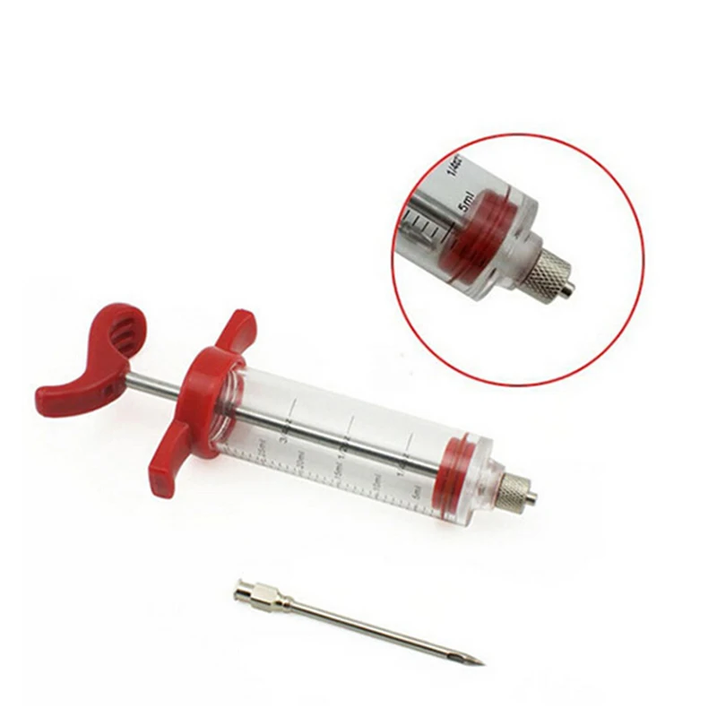 QuickDone маринад инжектор мясо шприц Нержавеющая сталь иглы курица свинина