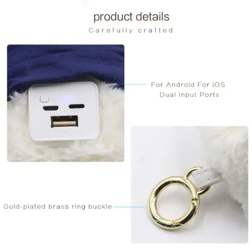 Оптовая цена Портативный игрушка медведь Мощность Bank 10000 мАч USB мобильного