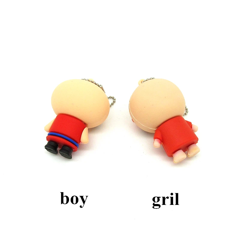 Футболка с забавным мультипликационным принтом красный человек флэш-накопитель