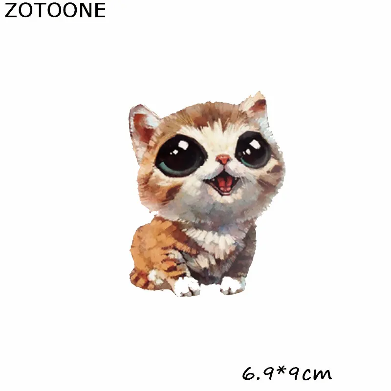 ZOTOONE забавные нашивки в форме животных для одежды Единорог теплопередача