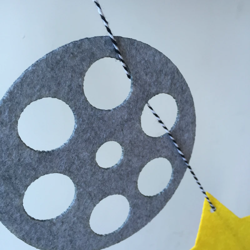 Кинозвезда голливувечерние камера 3 метра фетровый баннер флаг украшение на день