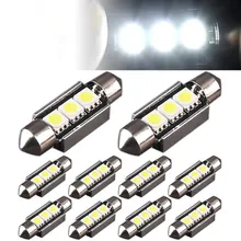 10x LETRONIX 36 мм 3 SMD СВЕТОДИОДНЫЙ Soffitte CAN Bus в Weib Blau гниению заказ Grun