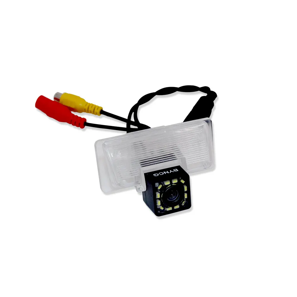 Автомобильная камера заднего вида с широким углом обзора CCD 12 светодиодов для