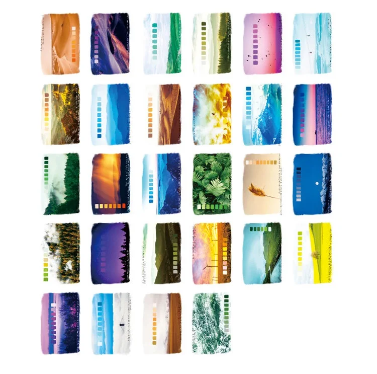 28 Sheets/Set The best time is on the way Lomo Card Mini Postcard/Greeting Card/Christmas Gift | Канцтовары для офиса и дома