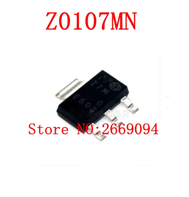 

Симистор Z0107MN Z7M SOT-100 Z0107 Z0107M 27M, 50 шт./200 шт.