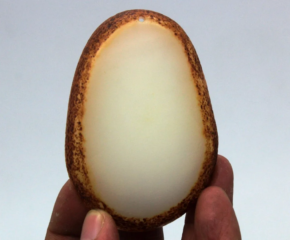 

China Xinjiang natural Special grade Hetian Jade Seed material Guanyin Pendant AAA