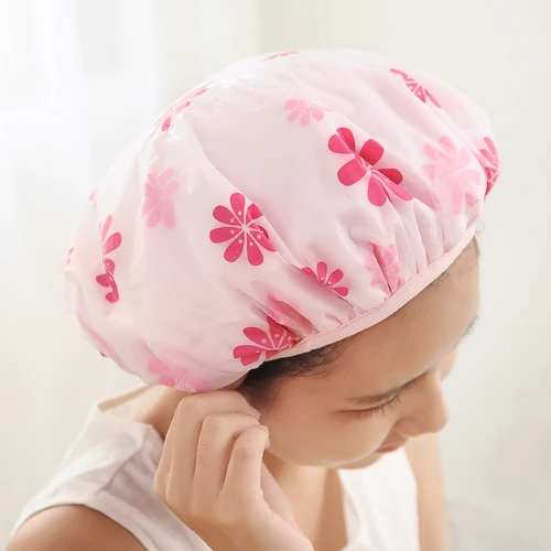 Впитывающая отходы свежая шапочка для сухих волос Eva трехслойная утолщенная