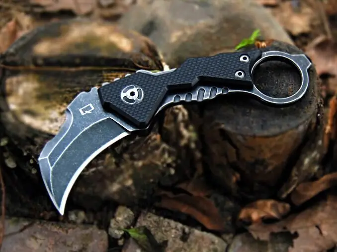 Karambit нож AUS 8 лезвие 59HRC G10 ручка складной хороший EDC инструмент Открытый Отдых