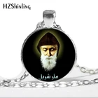 Женское Новое дизайнерское ожерелье в стиле Святого шарбеля, искусственное изображение, женское ожерелье с подвеской в виде шарбеля для христиан HZ1