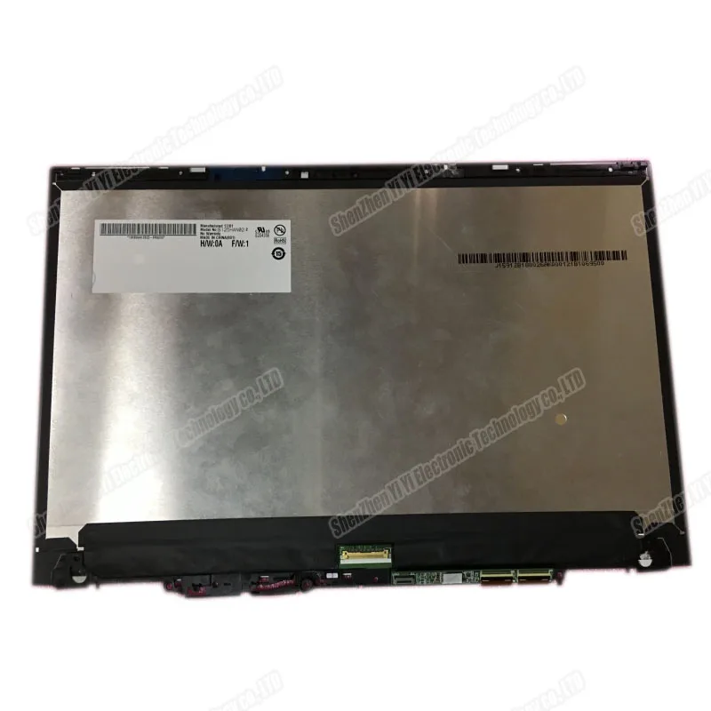 12," FHD ips ЖК-дисплей сенсорный дигитайзер стеклянная панель в сборе+ рамка для lenovo Yoga 720-12IKB YOGA 720-12 B125HAN02.2