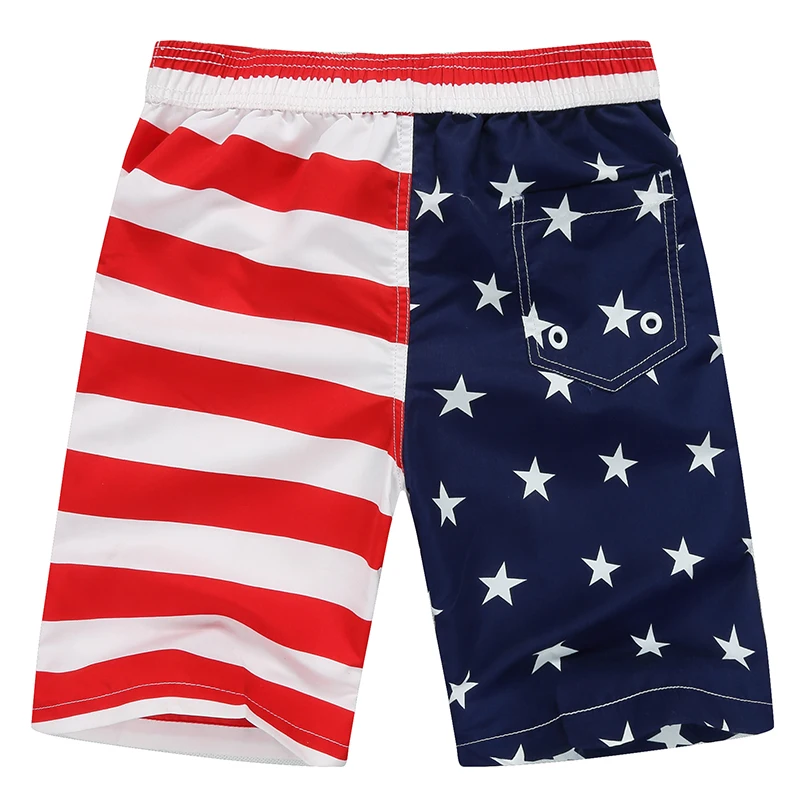 Новый Пляжные шорты для мальчиков серфинга Простые Плавание Мужские Шорты