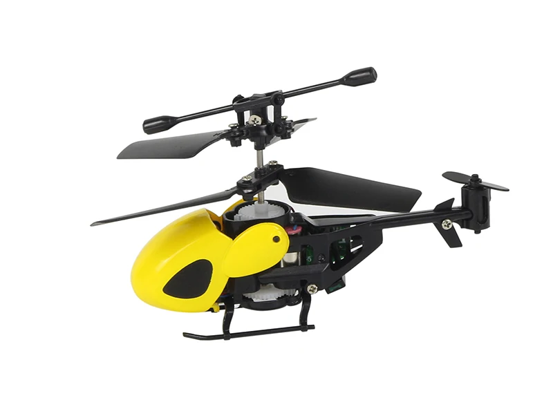 Лидер продаж Мини RC вертолет модель 2 CH канала мини Дрон с гироскопом Crash Resistant