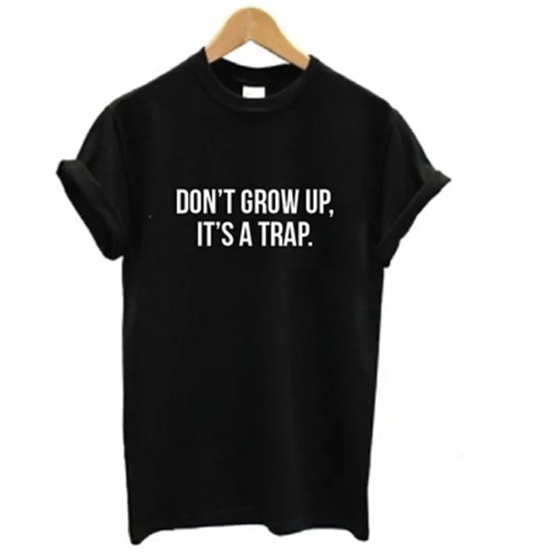 Женская футболка Ловушка с коротким рукавом не выросшая|Футболки| |